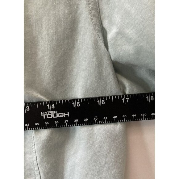 Columbia Sportswear Co. Women’s Cotton Ramie Mint Green Button Down Shirt Size S - Picture 10 of 12